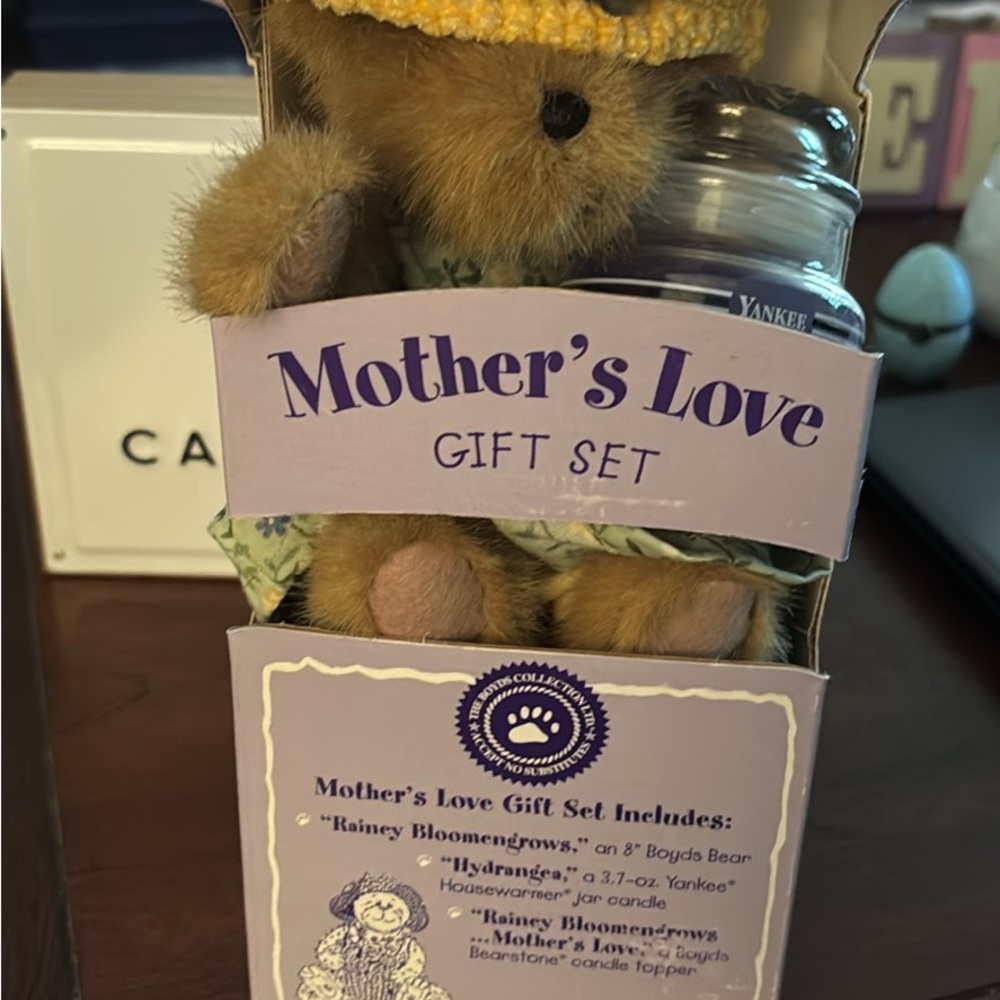 Mother's Love Gift Set by - Brown and Yellow